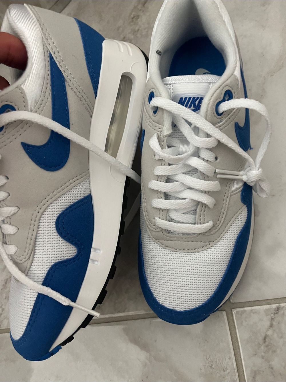 Nike Air Max 1 '86 OG Big Bubble White Royal Blue DO9844-101 11
